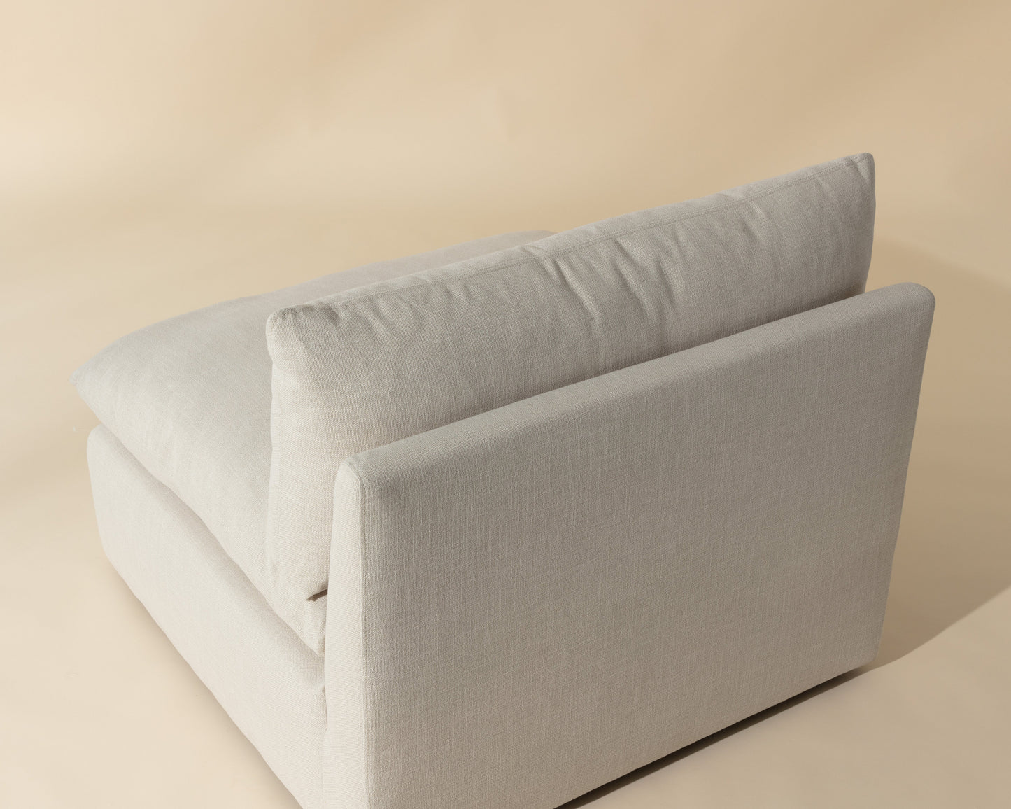 Reve Modular - Armless Chair - Effie Linen