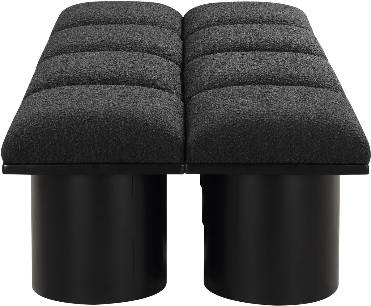 Pavilion - 8 Piece Modular Bench With Black Base