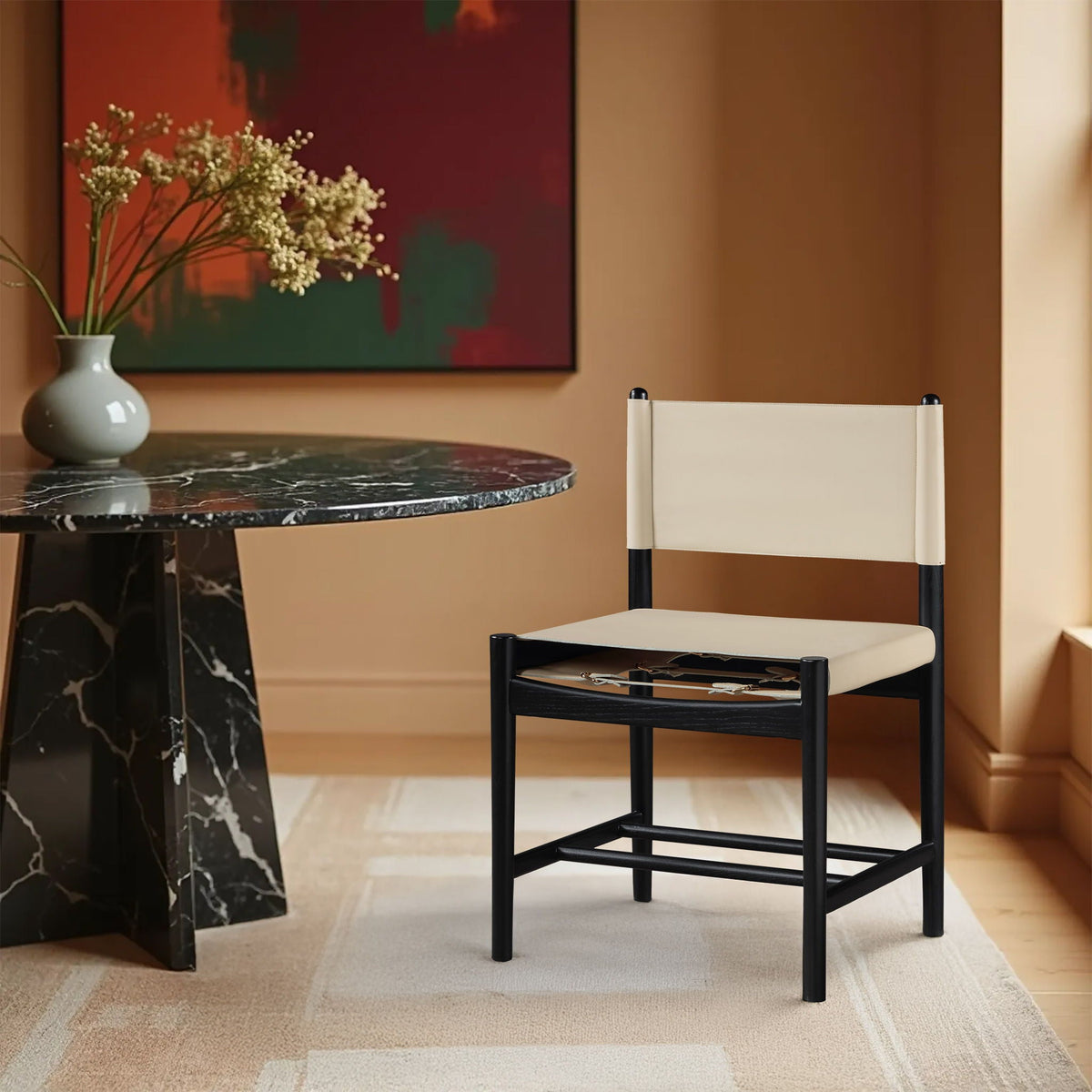 Rawlins - Dining Chair (Set of 2) - Black Frame