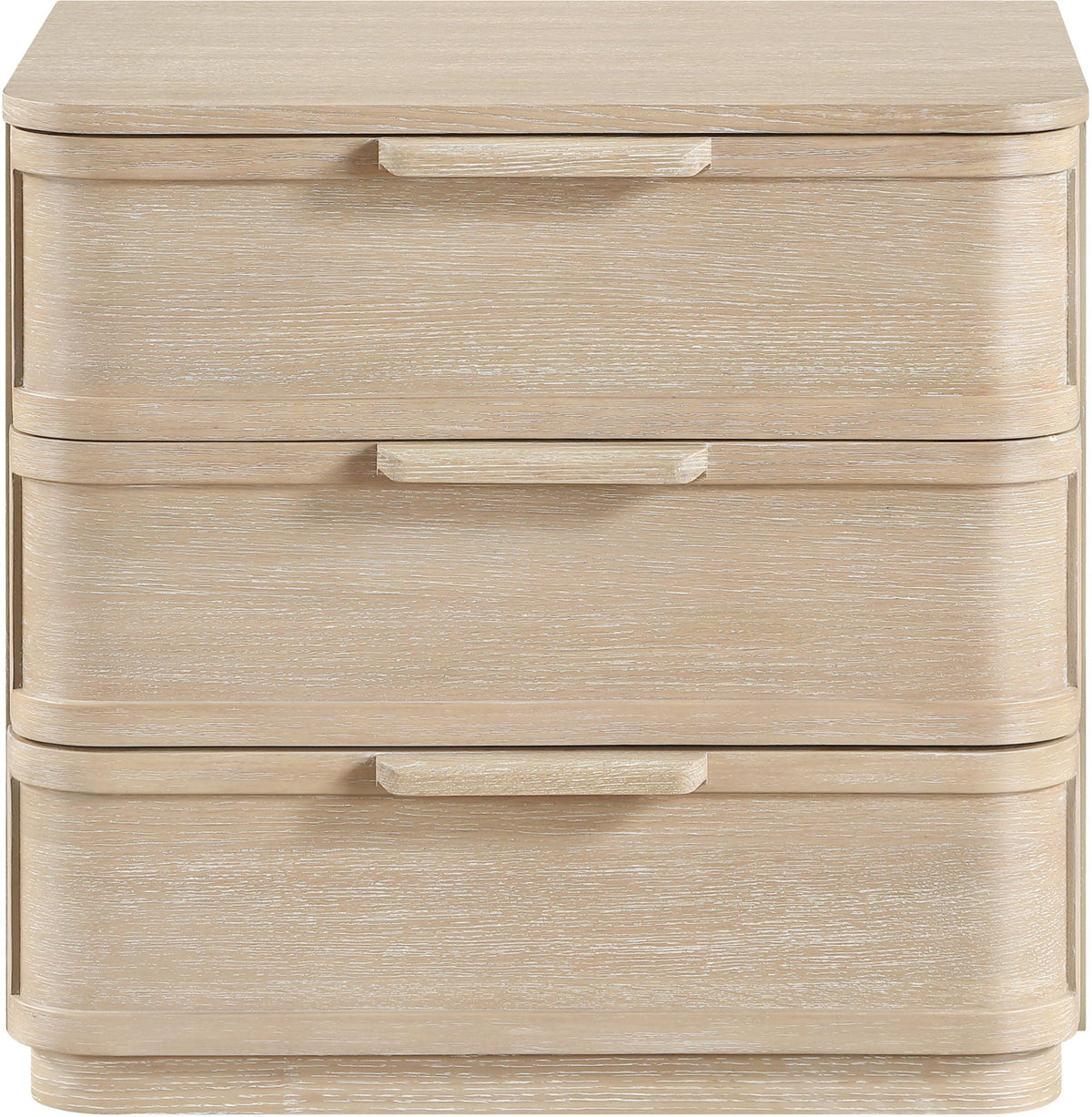 Tiberio - Oak Veneer And Solid Wood Nightstand