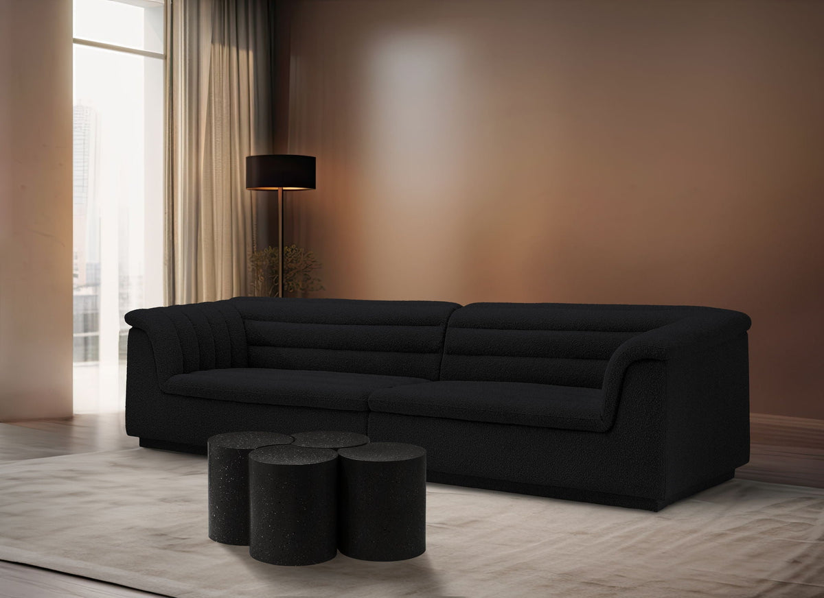 Dimple - 4 Piece Modular Coffee Table - Terazzo Finish
