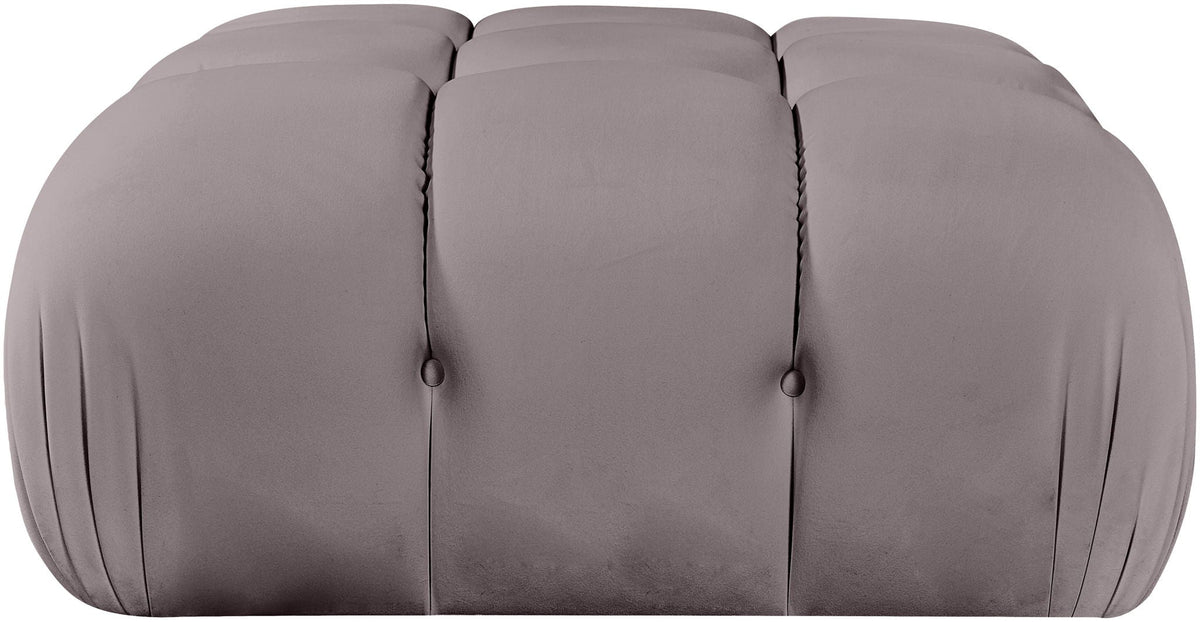 Orin - Velvet Performance Fabric Upholstered Modular Ottoman