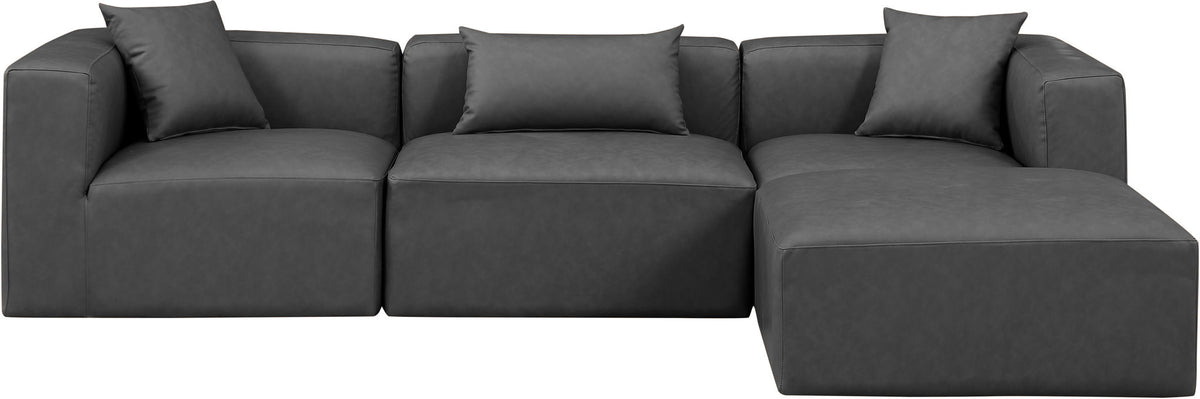 Cube - 4 Piece Modular Sectional With Chaise