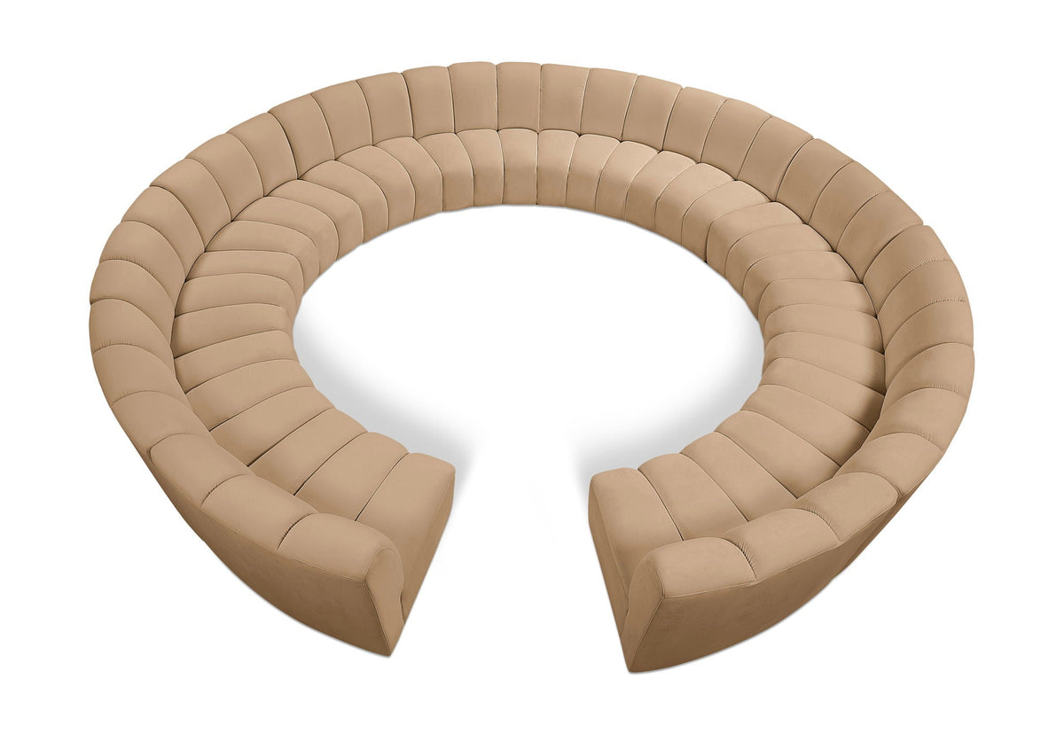 Infinity - 12 Piece Modular Sectional - Camel