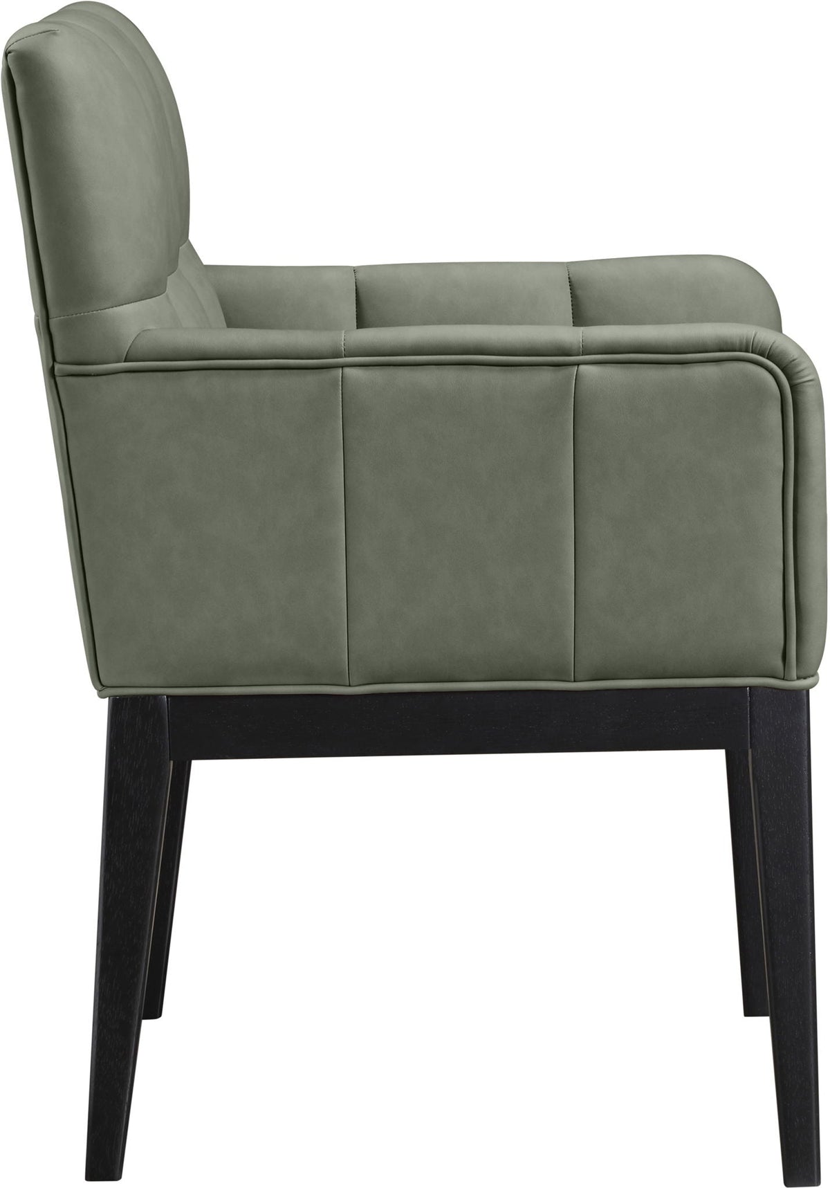 Adrian - Dining Arm Chair (Set of 2) - Black Legs