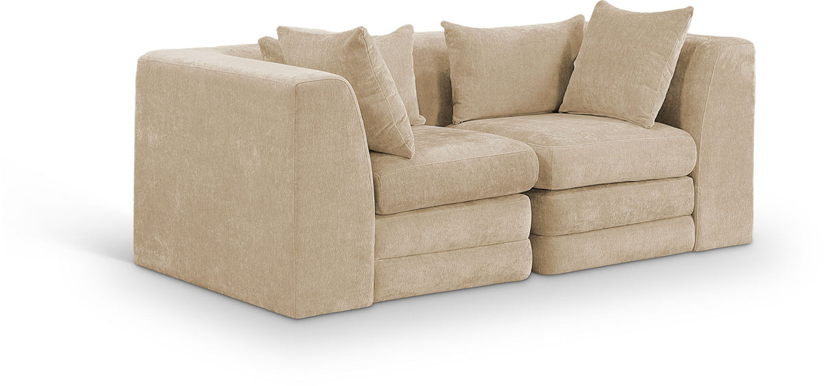 Stellar - 2 Piece 76" Upholstered Modular Loveseat