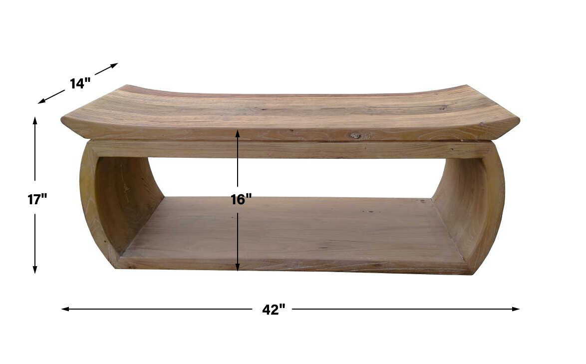 Connor - Reclaimed Wood Bench