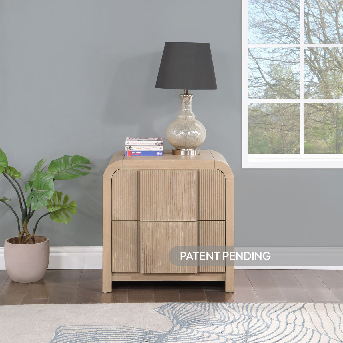 Fluted - Night Stand