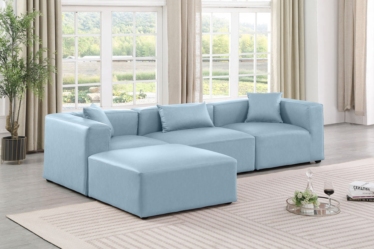 Cube - 4 Piece Modular Sectional With Chaise