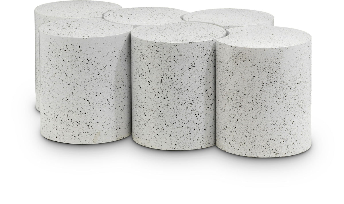 Dimple - 6 Piece Modular Coffee Table - Terazzo Finish