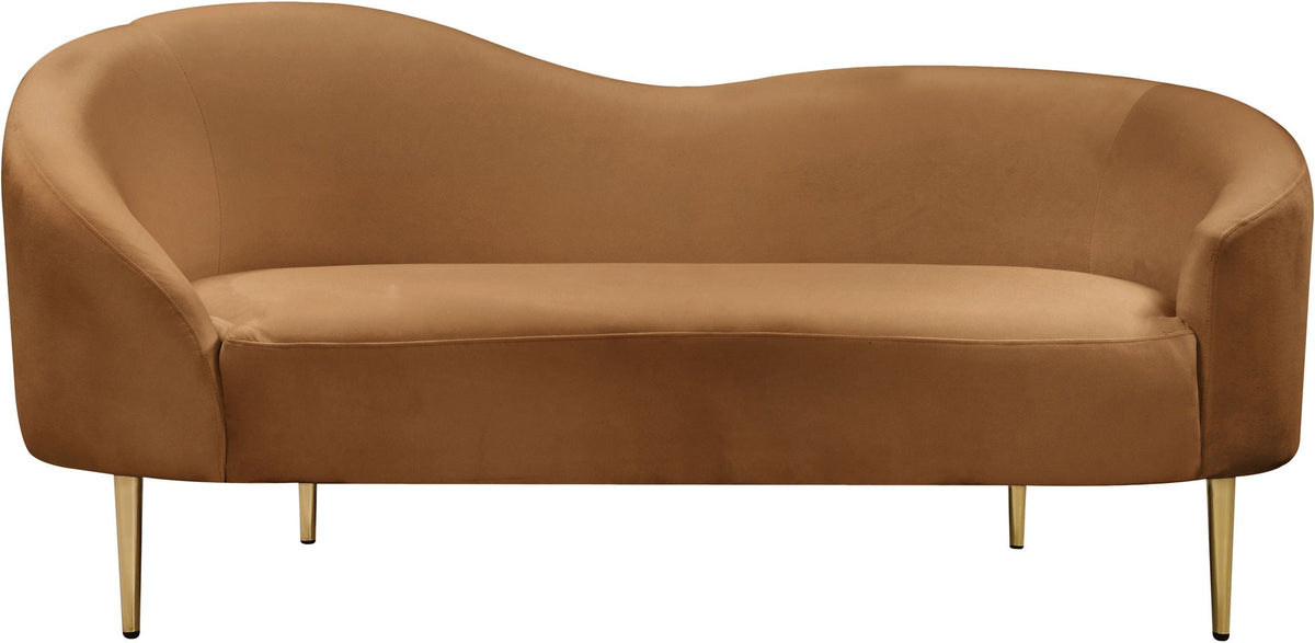 Ritz - Loveseat - Saddle