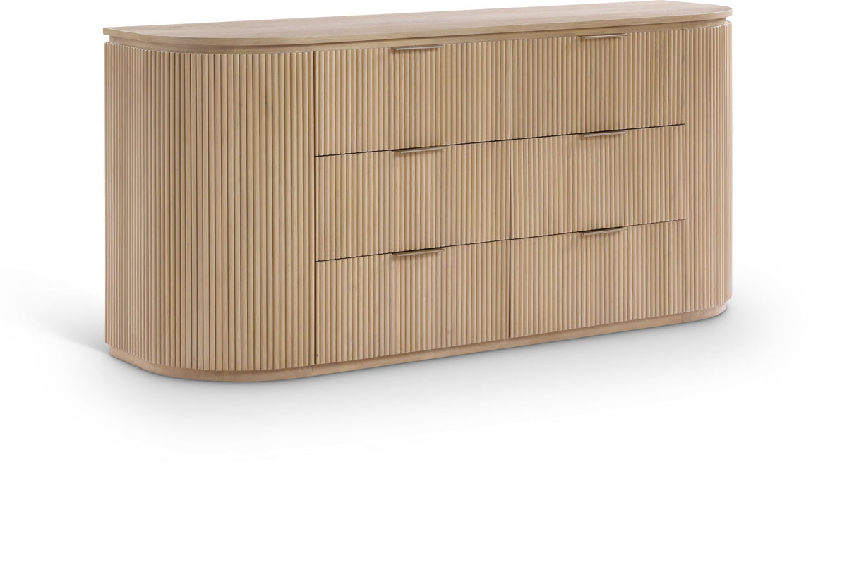 Astrid - Solid Wood And Oak Veneer Dresser