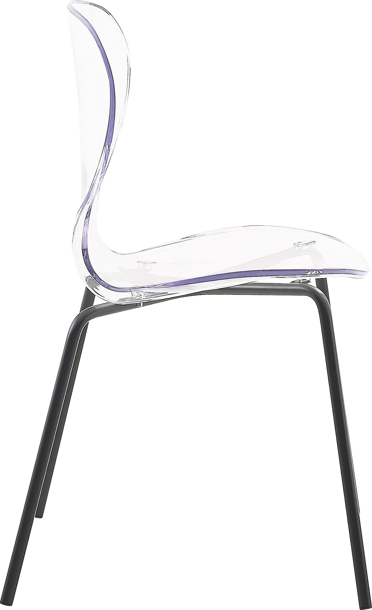 Clarion - Metal Dining Chair (Set of 2) - Matte Black