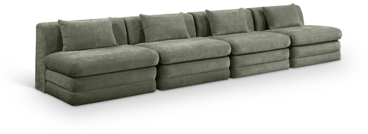 Stellar - 4 Piece Upholstered Modular Sectional