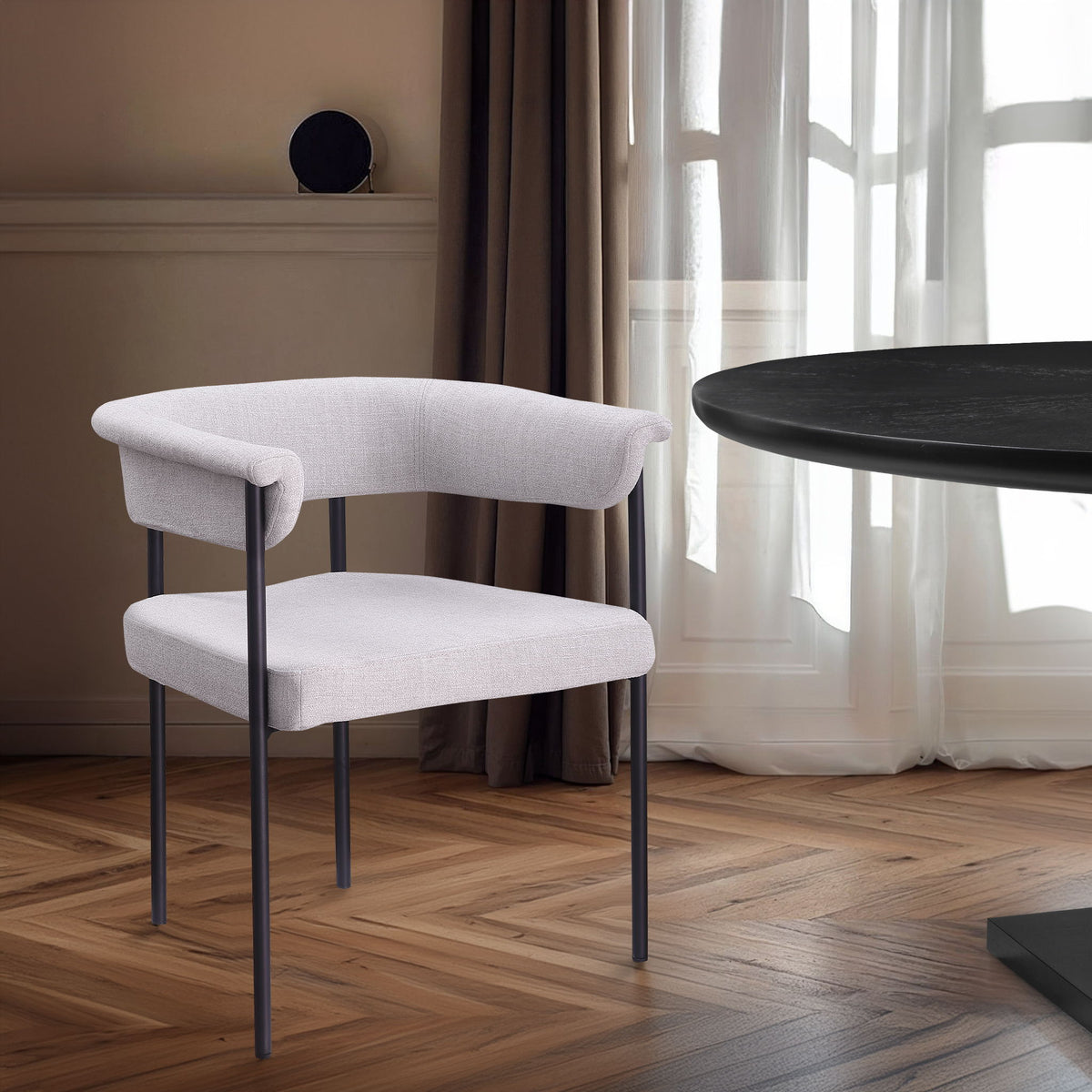Malin - Linen Dining Chair (Set of 2)