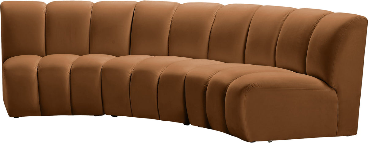 Infinity - 3 Piece Modular Sectional - Saddle