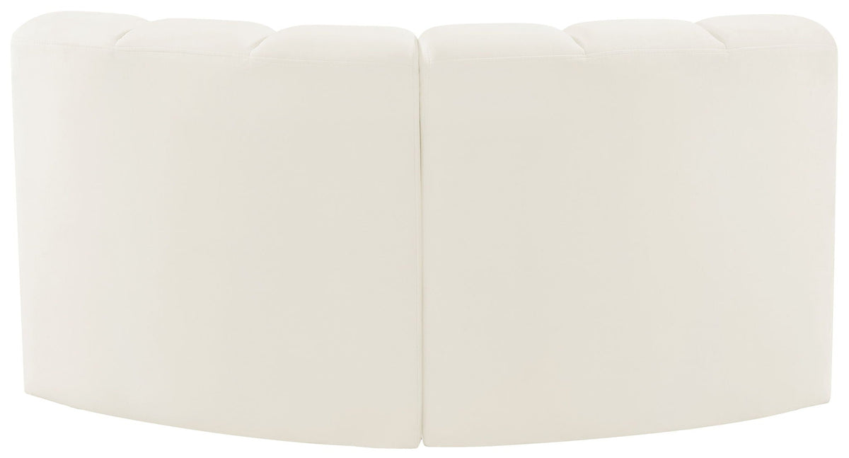 Arc - Velvet 2 Piece Modular Sofa