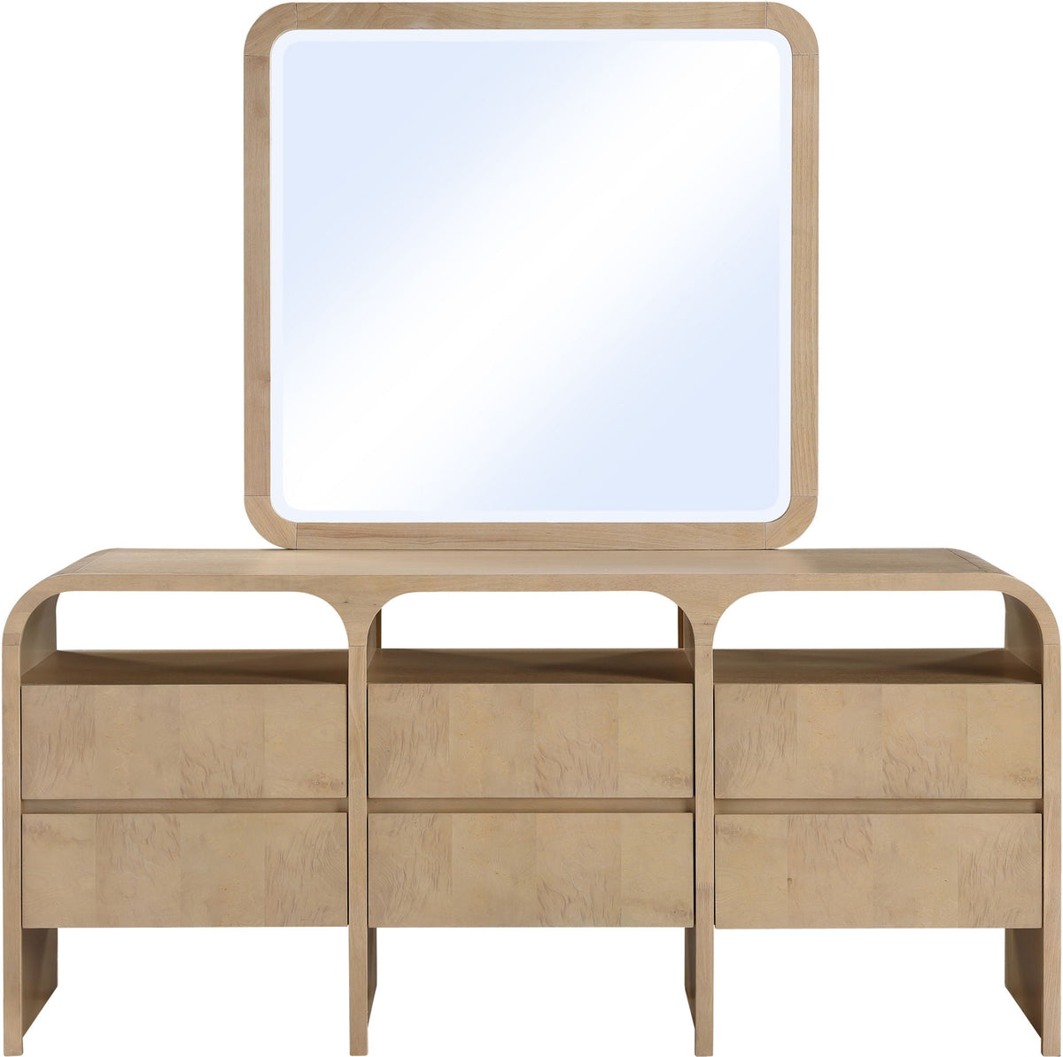 Giada - Solid Wood And Veneer Mirror