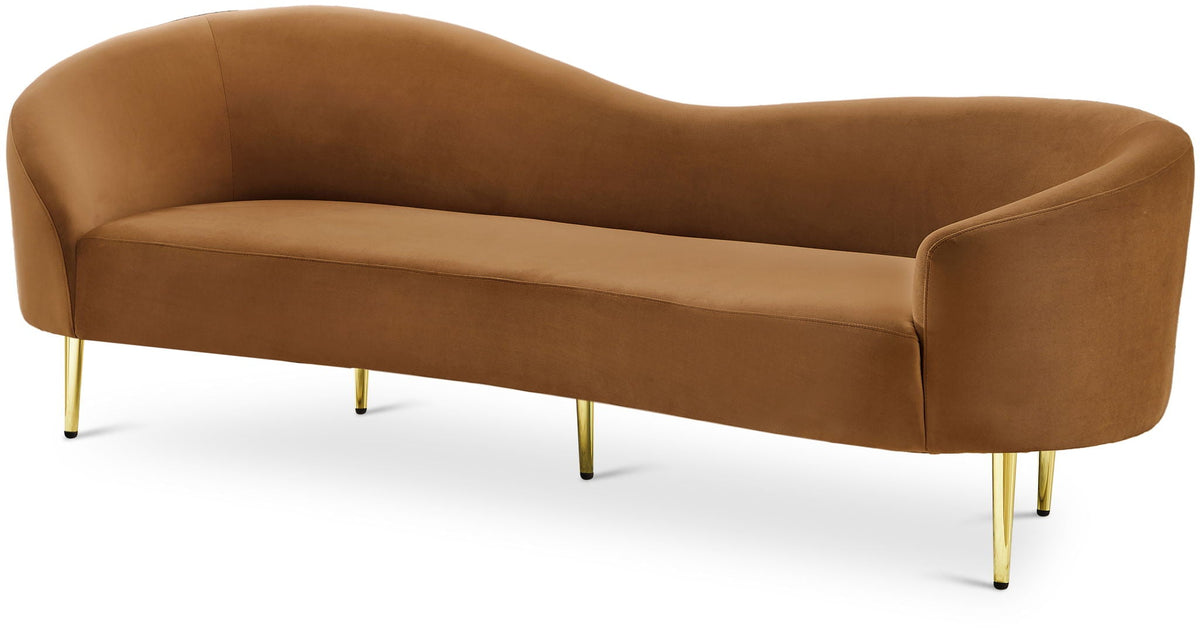 Ritz - Sofa - Saddle