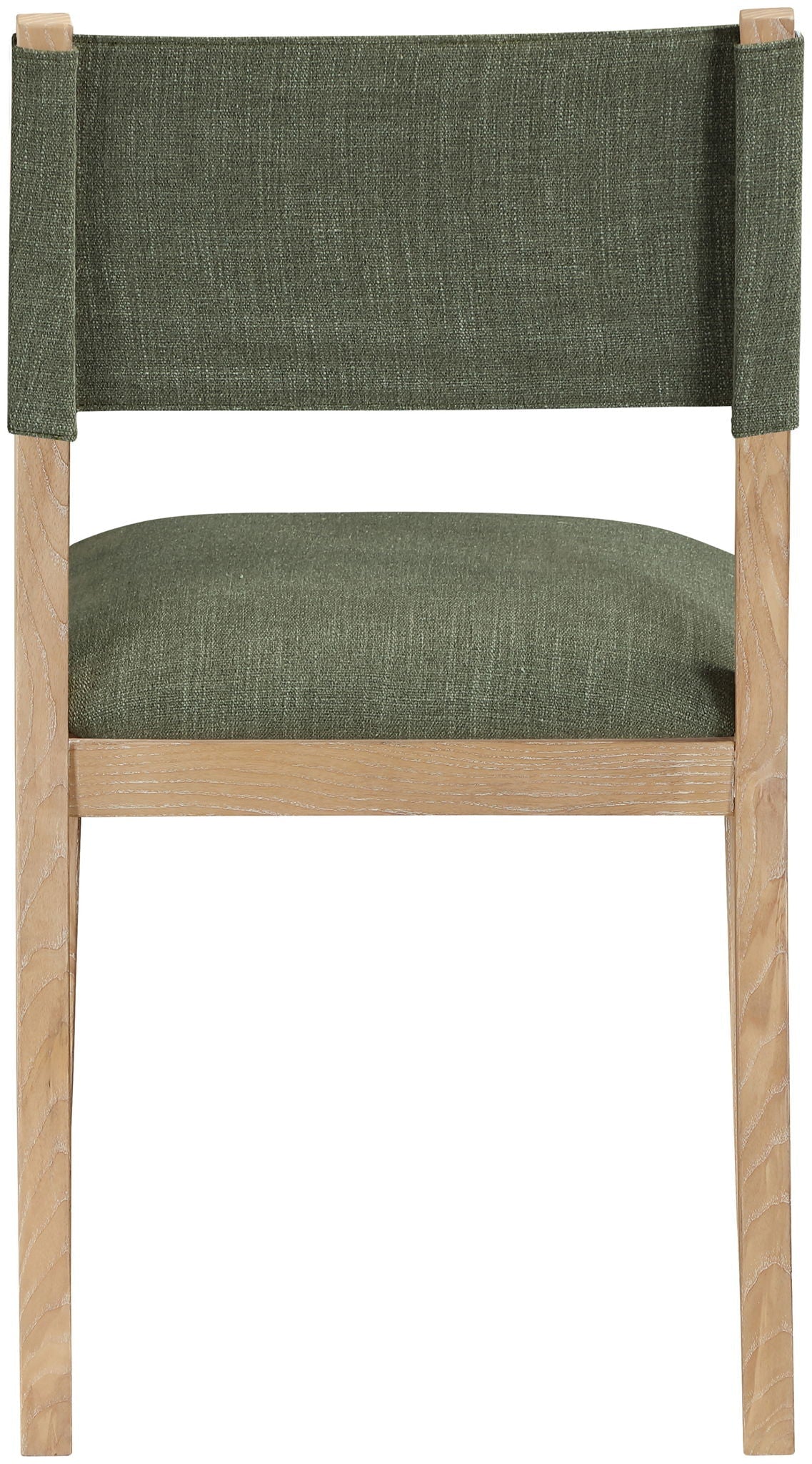 Avon - Linen Textured Performance Fabric Upholstered Dining Side Chair (Set of 2)
