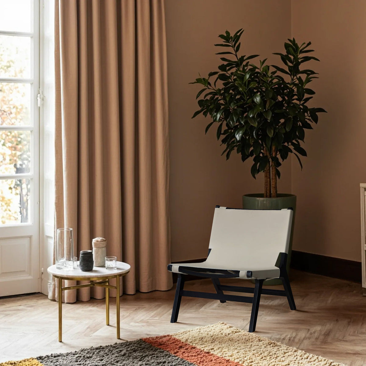 Rawlins - Accent Chair - Black Frame