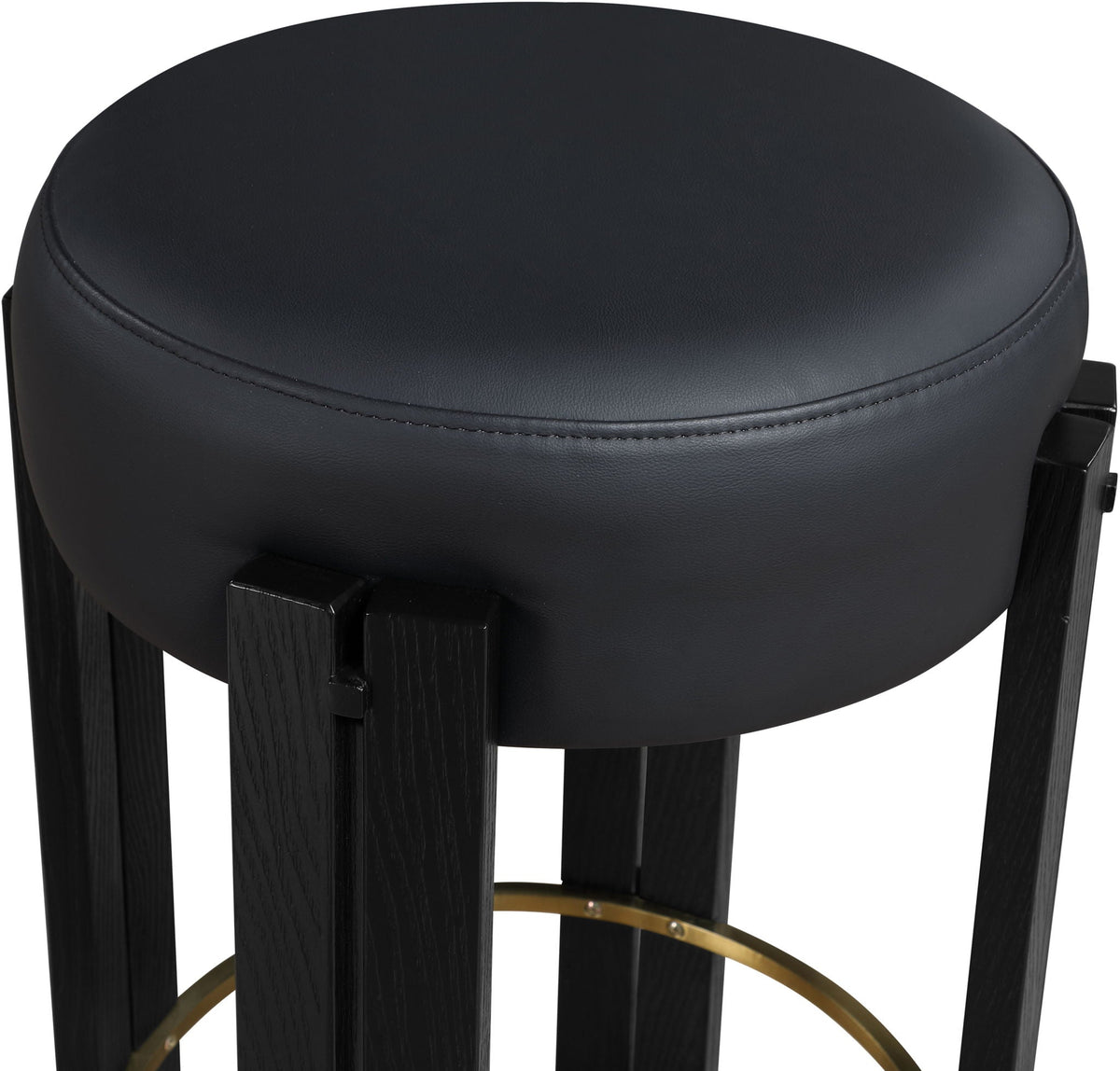 Harrison - Counter Stool With Black Legs