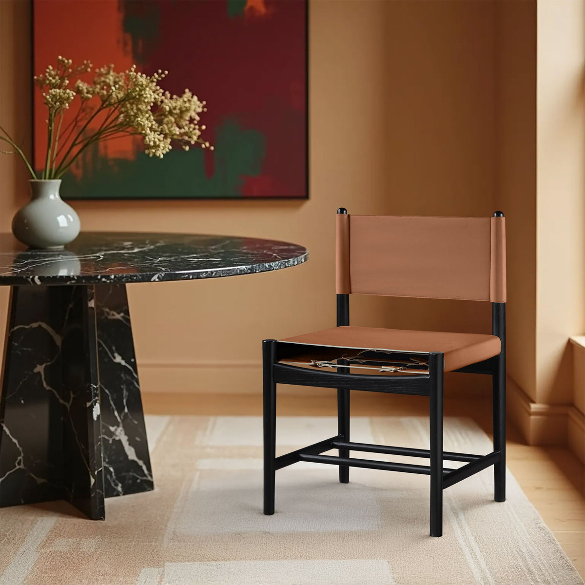 Rawlins - Dining Chair (Set of 2) - Black Frame