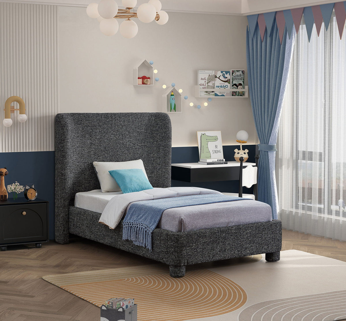 Penny - Polyester Fabric Bed