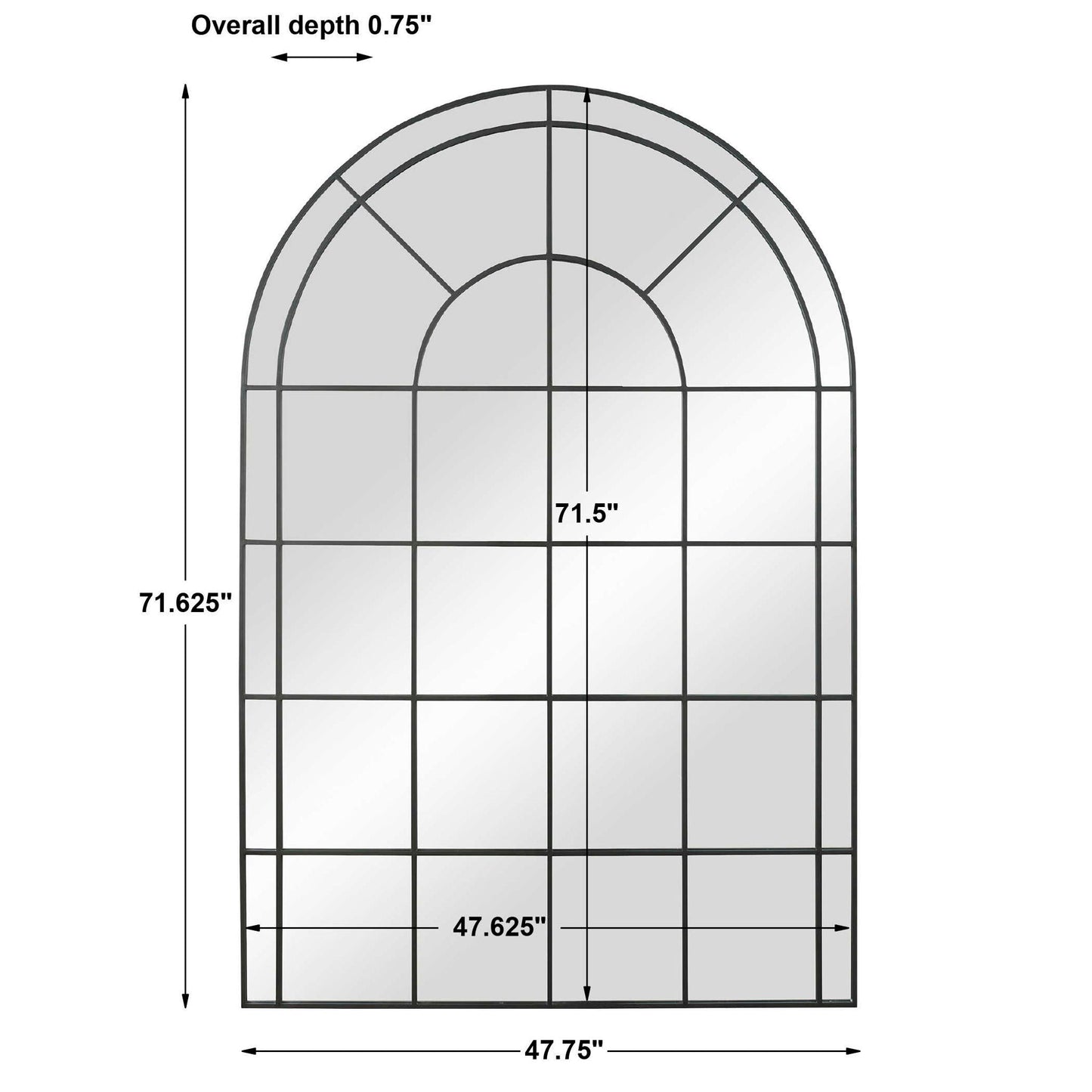 Grantola - Arch Iron Mirror
