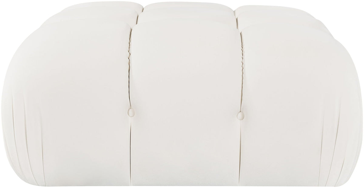 Orin - Velvet Performance Fabric Upholstered Modular Ottoman