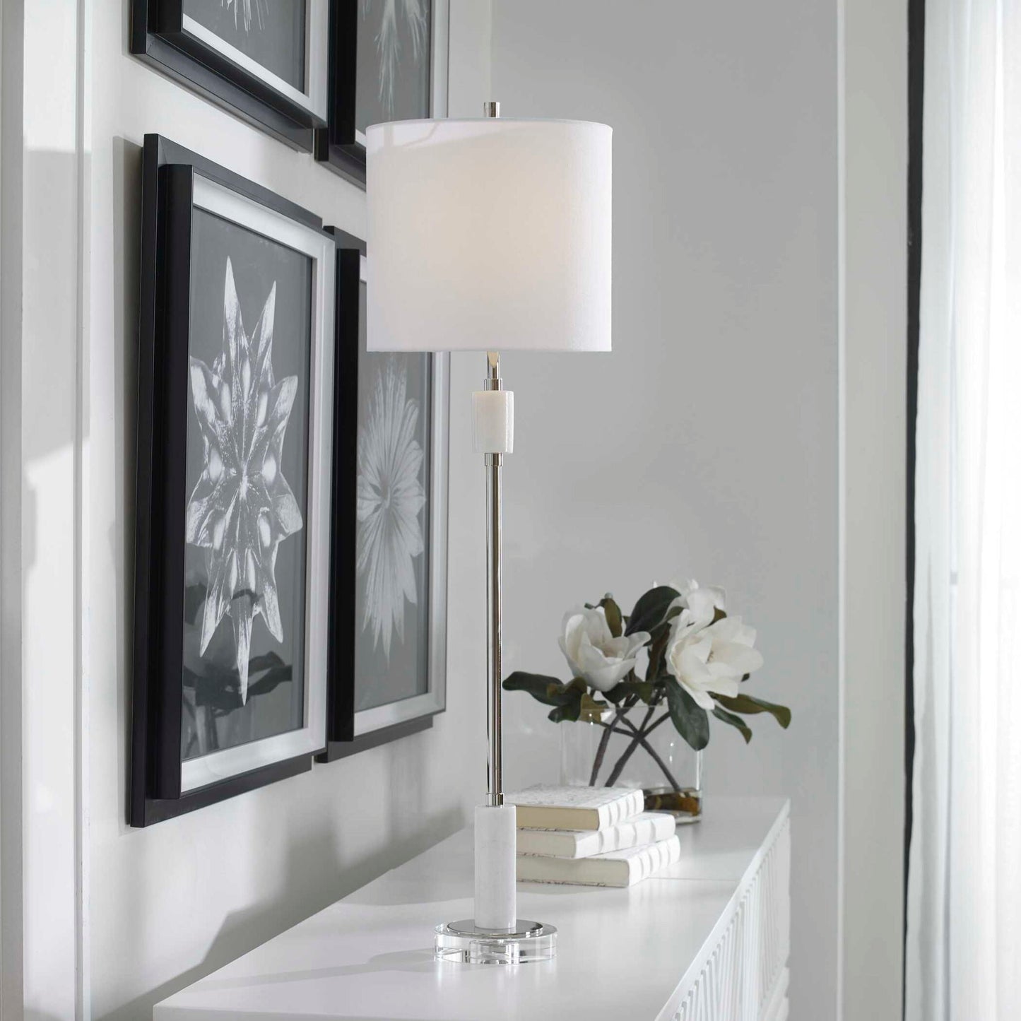 Sussex - Buffet Lamp - Nickel