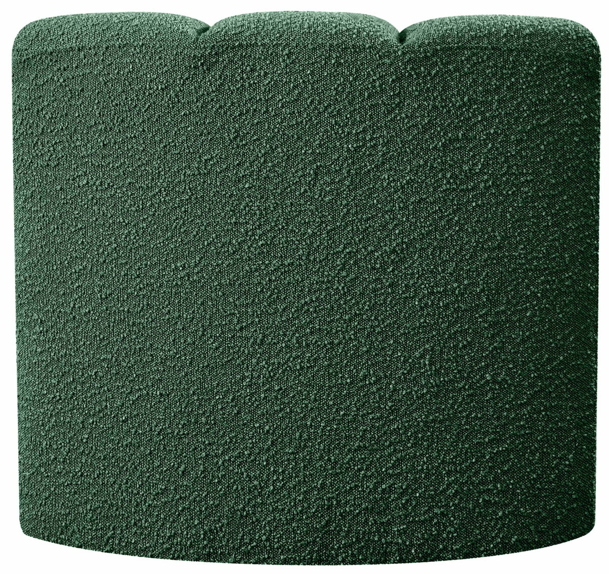 Arc - Boucle Fabric Curved Corner Chair