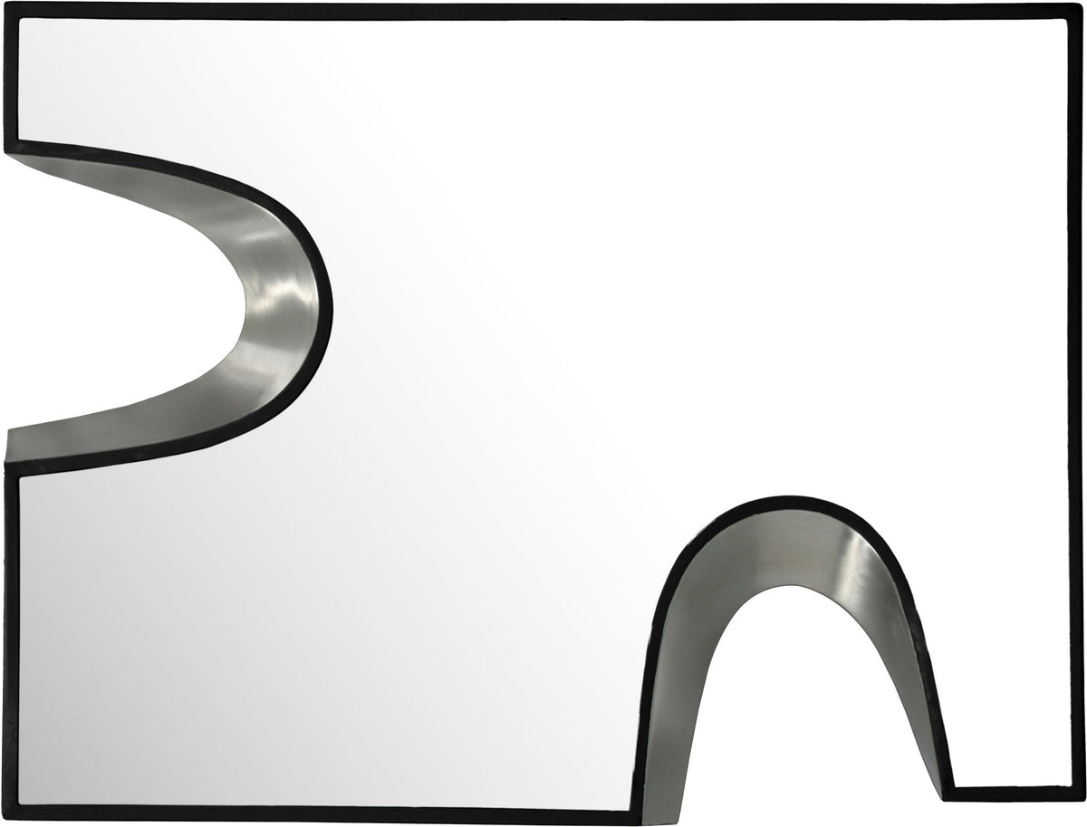Soleil - Mirror With Silver Accent