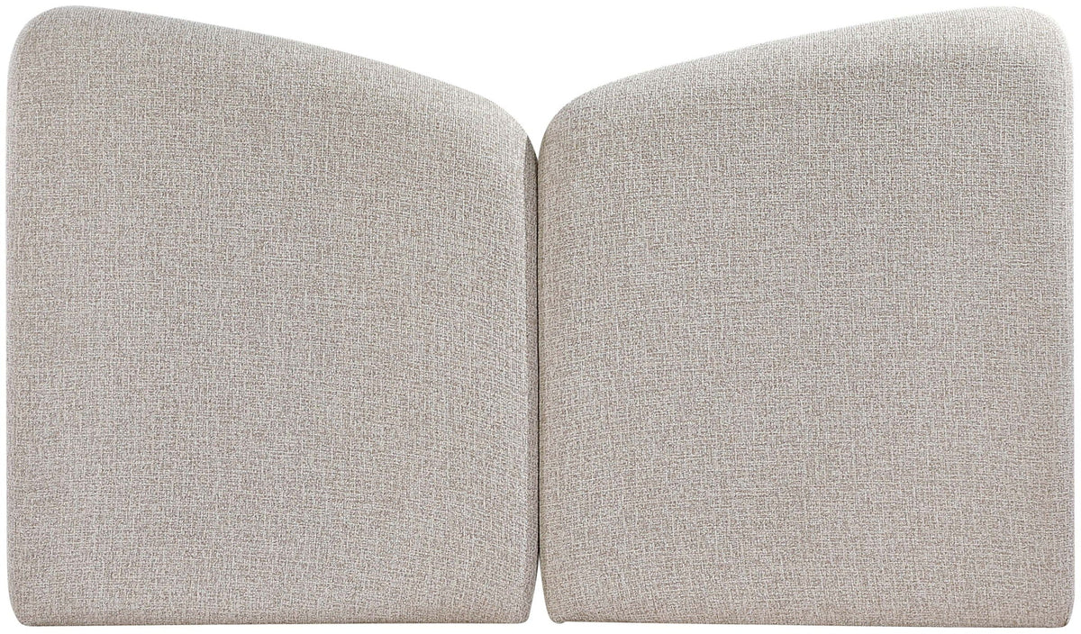 Elowen - Chenille Fabric Upholstered Bed