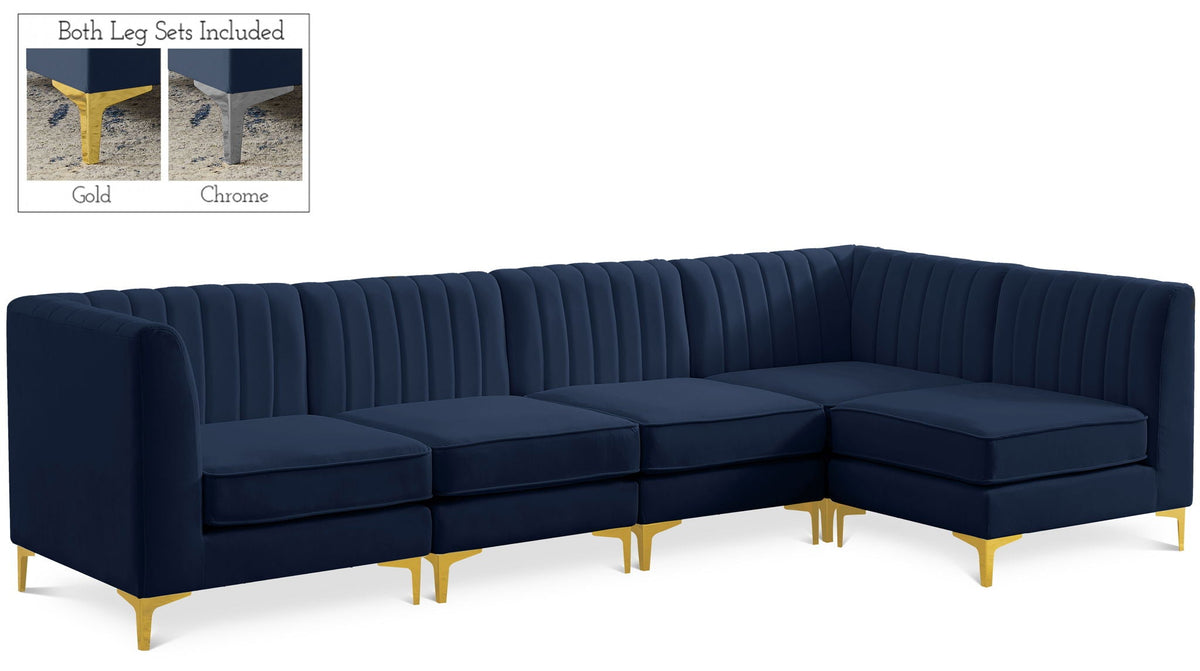 Alina - 5 Piece Modular Sectional