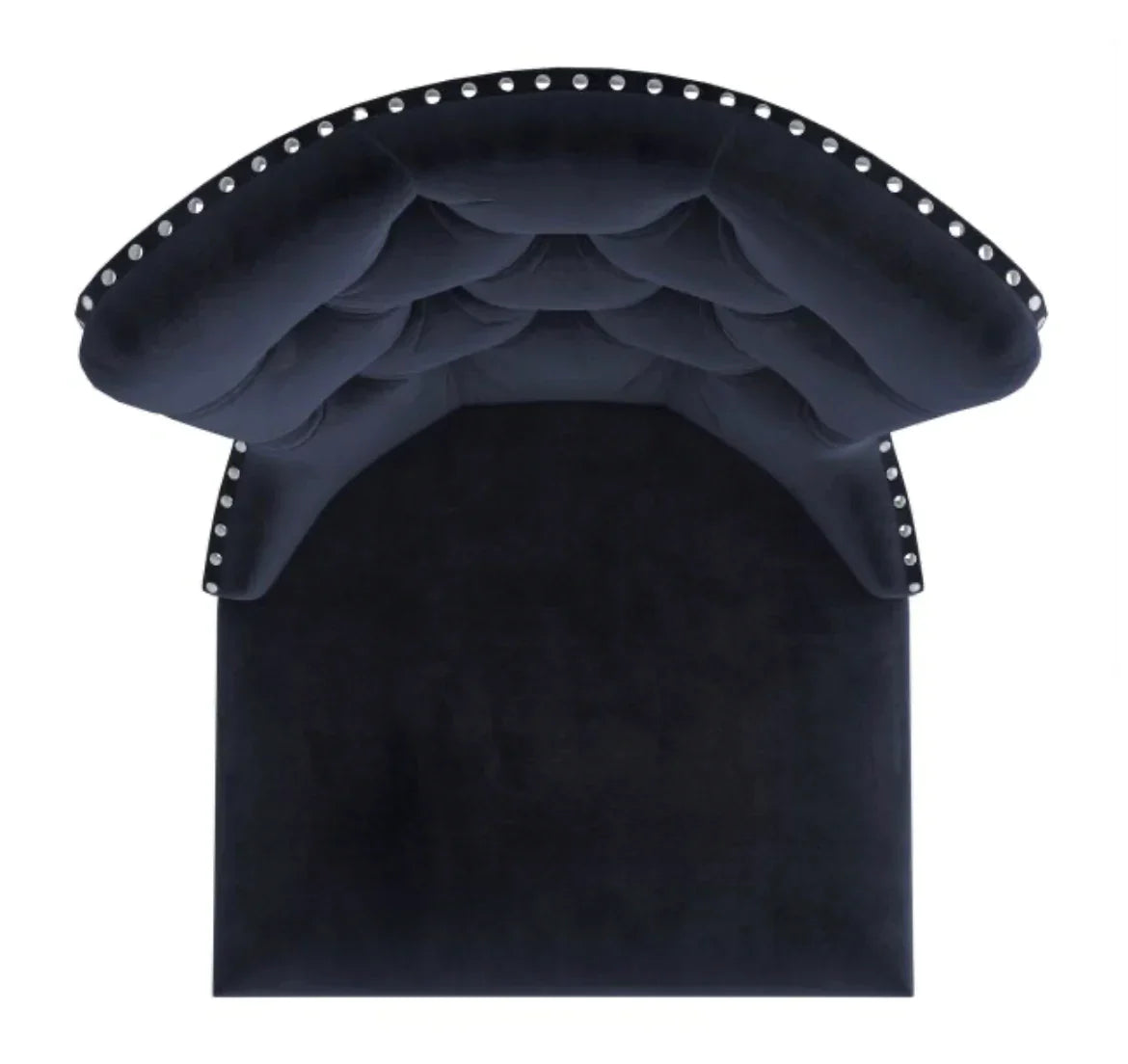 Hollis Side Chair, set of 2, in Black - Furniture Depot