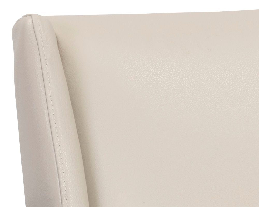 Azella Lounge Chair Manchester Stone Leather