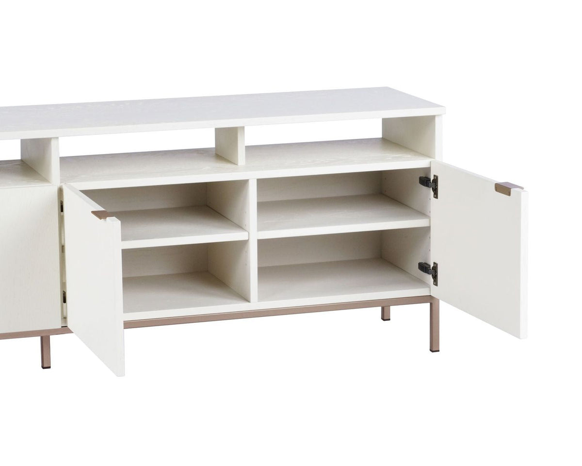 Ambrose Modular Media Console and Cabinet