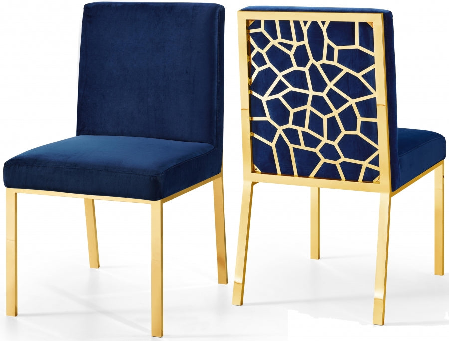 Opal Velvet Dining Chair - Furniture Depot (7679016108280)