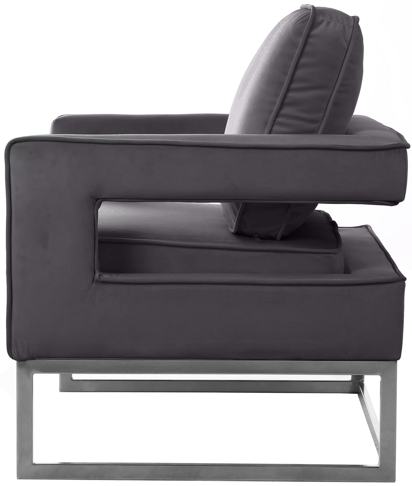 Noah Velvet Accent Chair - Furniture Depot