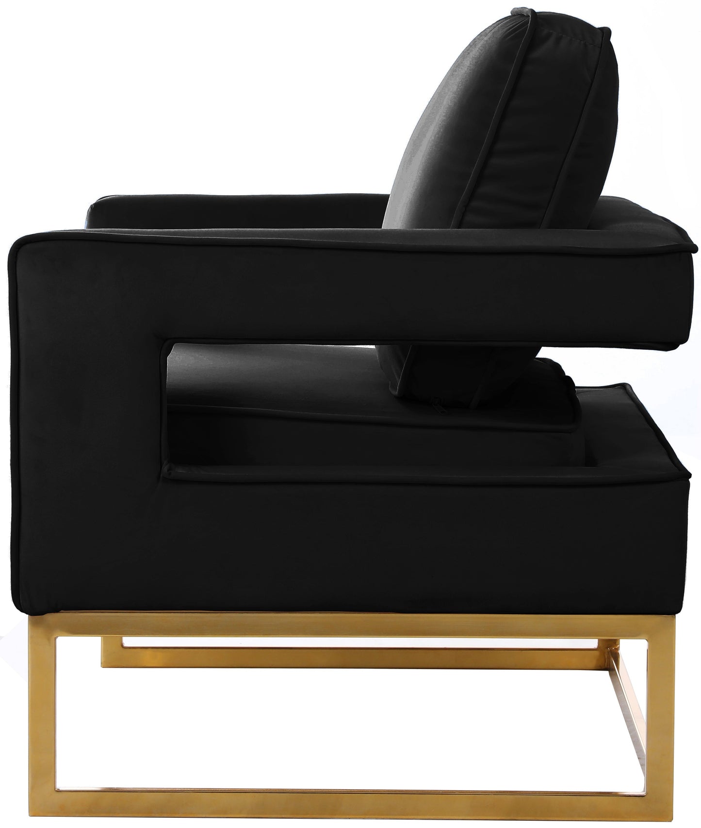 Noah Velvet Accent Chair - Furniture Depot