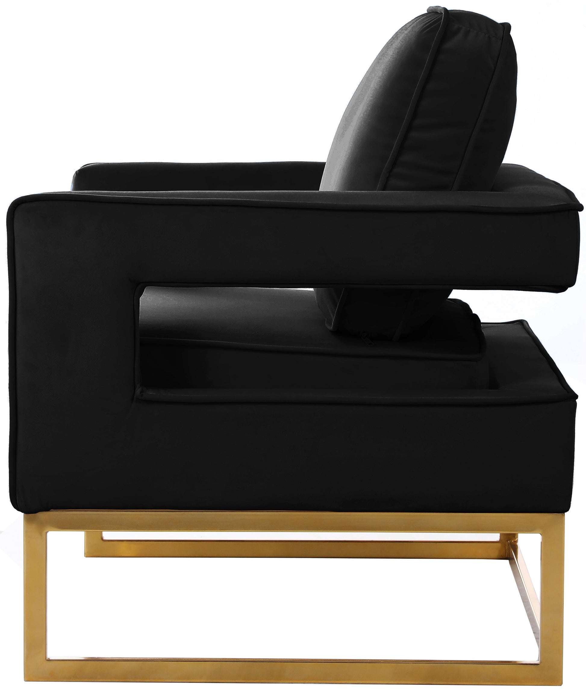 Noah Velvet Accent Chair - Furniture Depot