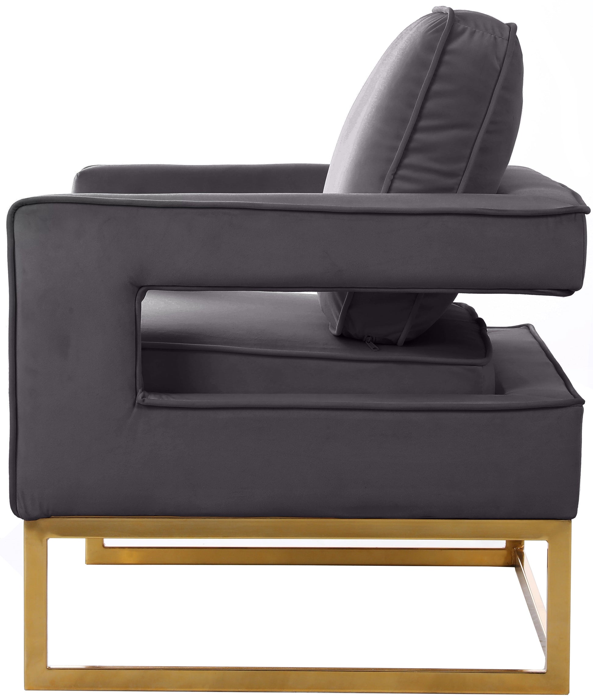 Noah Velvet Accent Chair - Furniture Depot