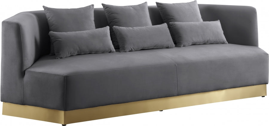 Marquis Velvet Sofa - Furniture Depot