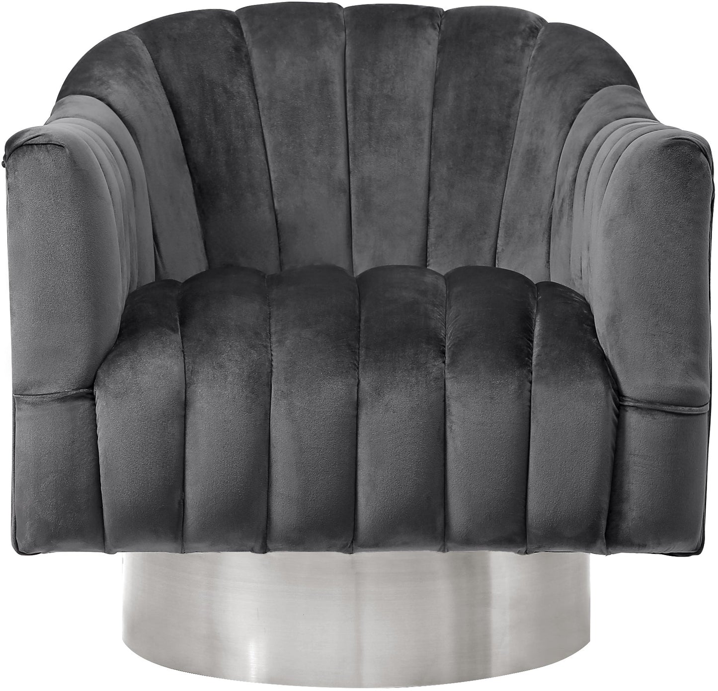 Farrah Velvet Accent Chair - Furniture Depot (7679270682872)