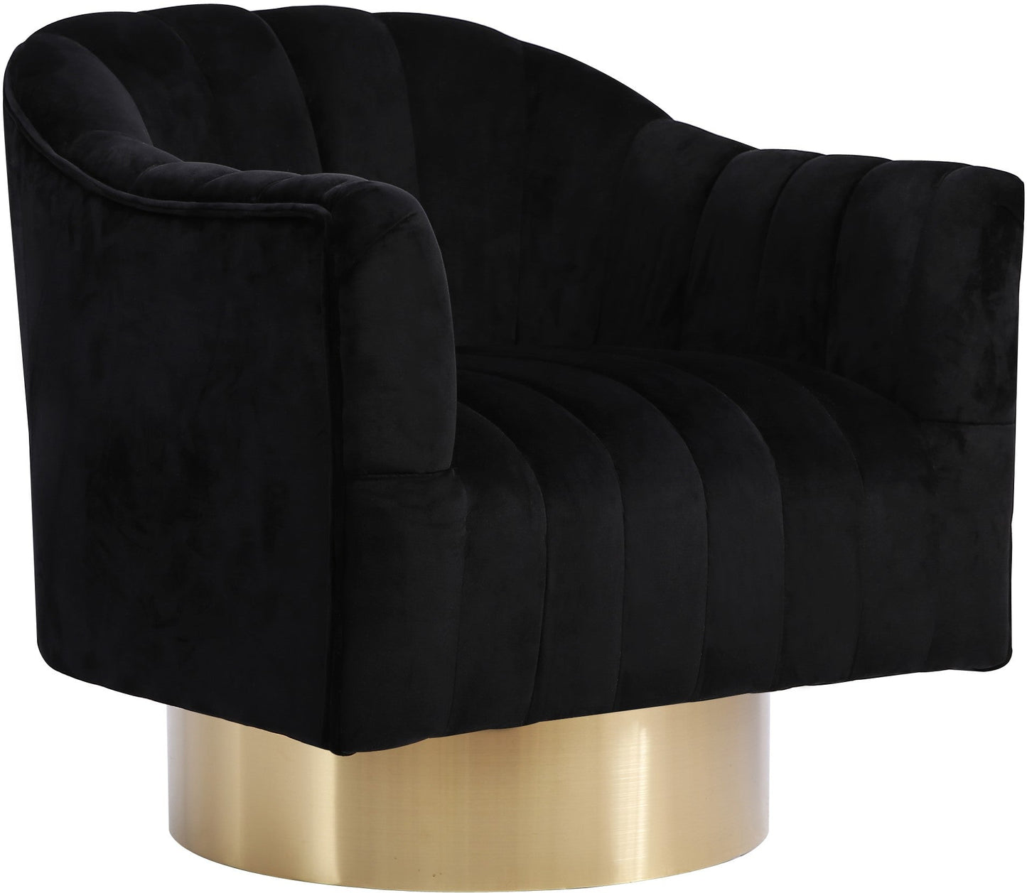 Farrah Velvet Accent Chair - Furniture Depot (7679270682872)