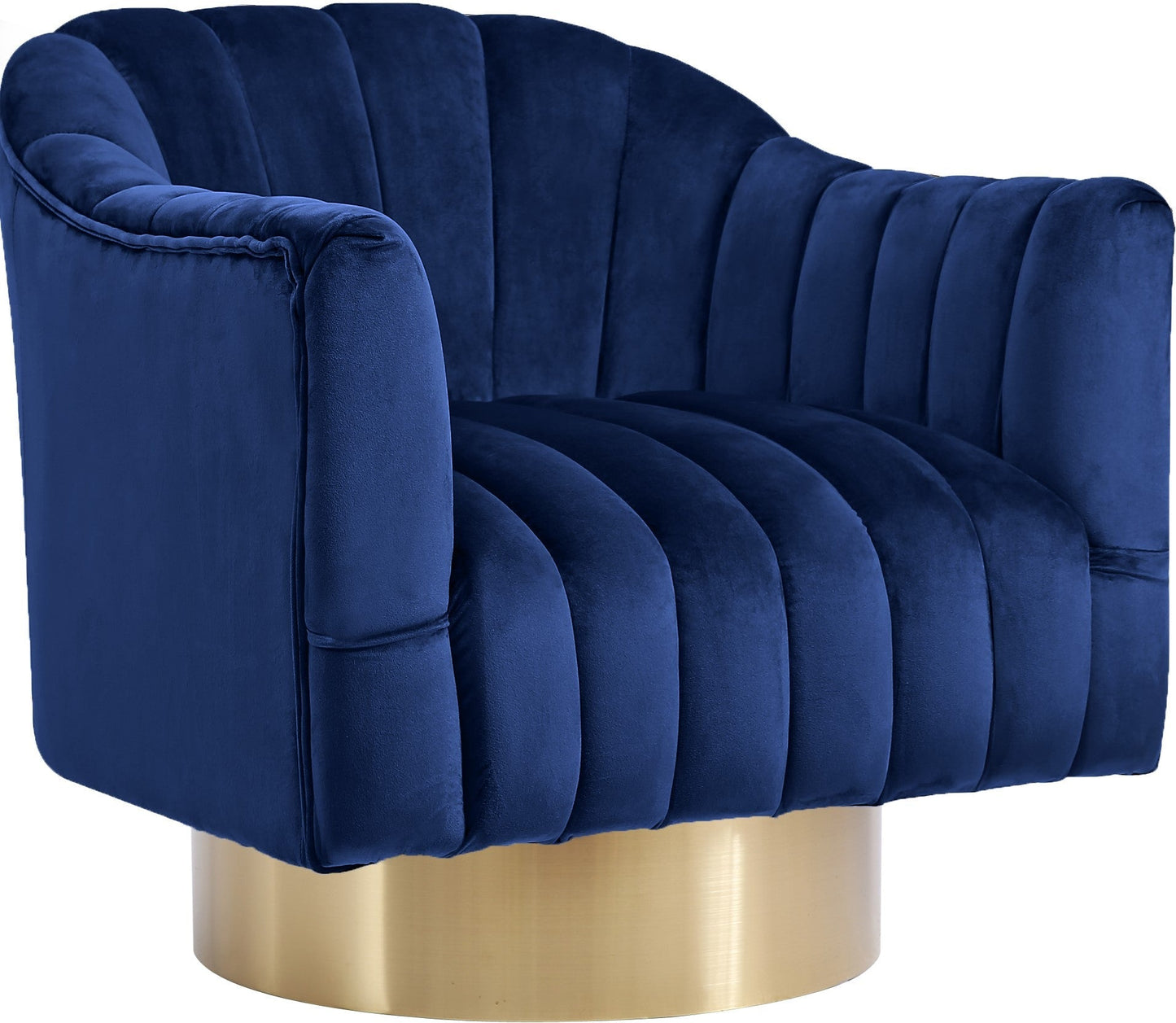 Farrah Velvet Accent Chair - Furniture Depot (7679270682872)