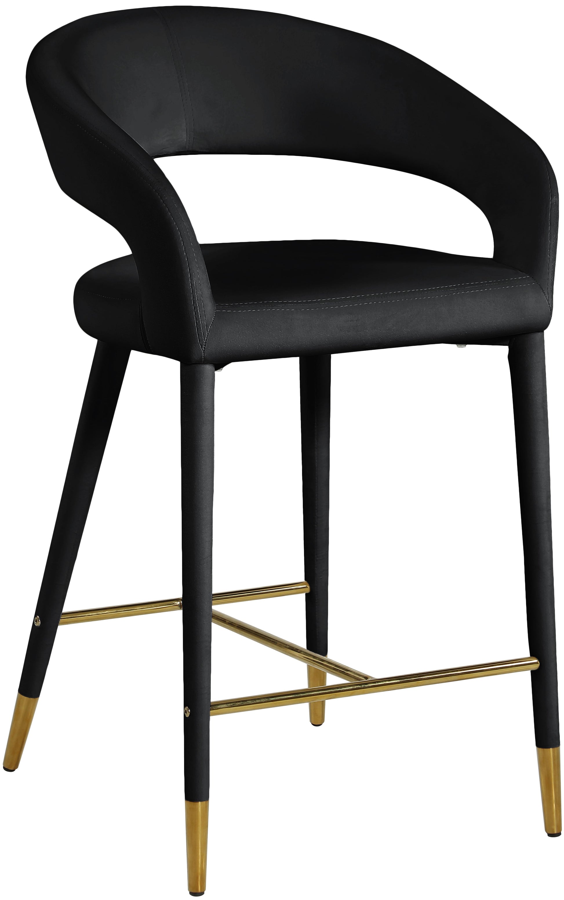 Destiny Velvet Stool - Furniture Depot (7679002050808)