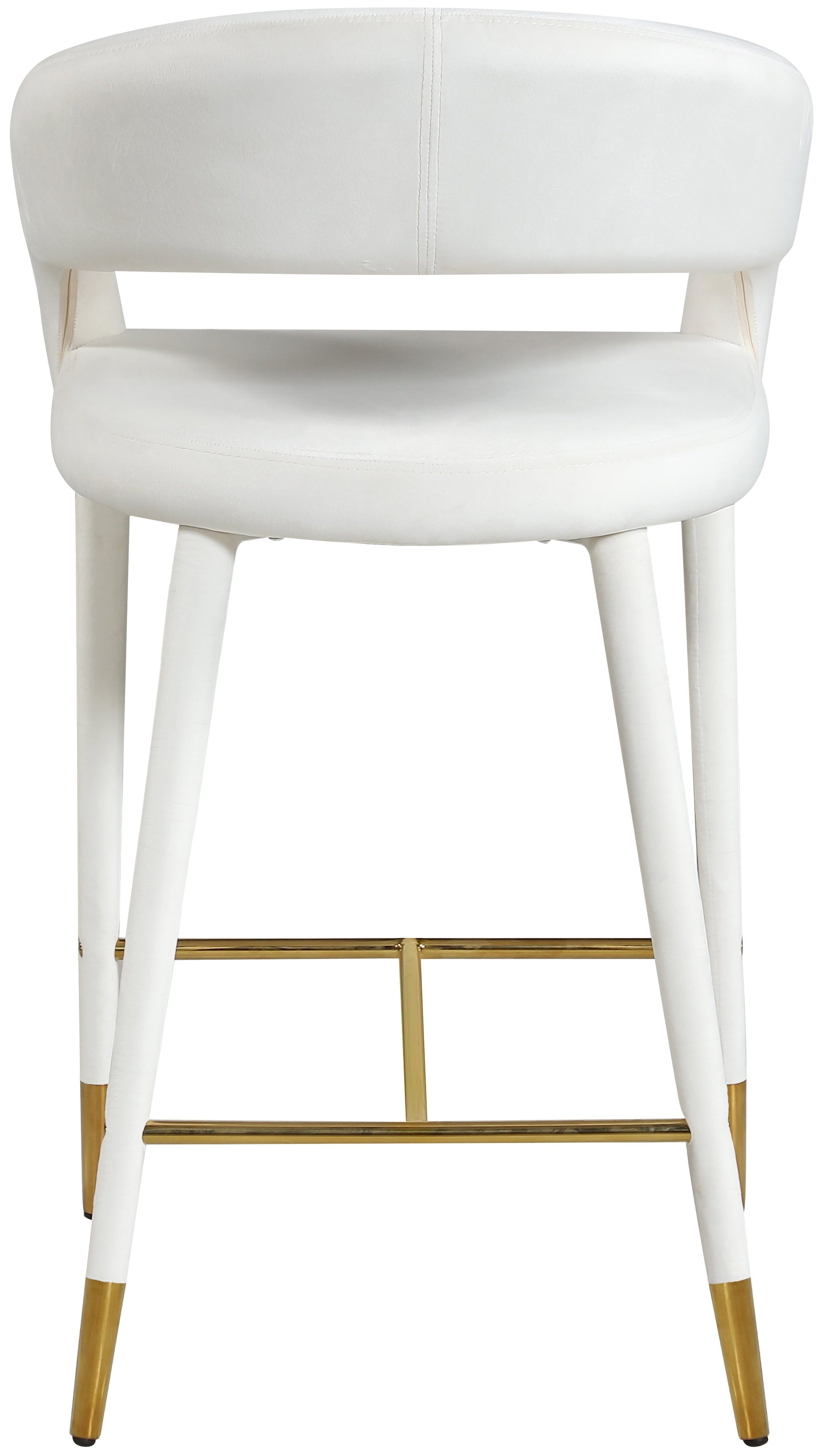 Destiny Velvet Stool - Furniture Depot (7679002050808)