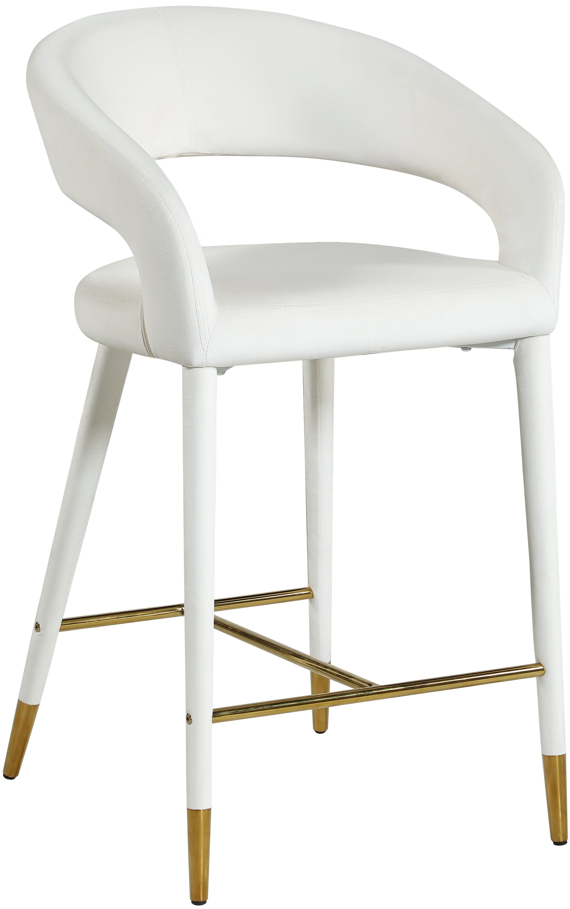 Destiny Velvet Stool - Furniture Depot (7679002050808)